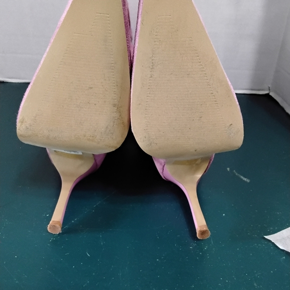 Rouge Milano-56 Mauve Faux Fur Boots Size 8.5 - Picture 7 of 11